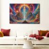 1 panels psychedelic kingdom canvas art