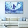 3 panels aquaman canvas art