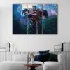 3 panels optimus prime canvas art