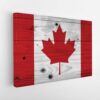  tableau sur toile imprimée drapeau canadien 