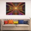 1 panels road to heaven canvas art