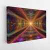 road to heaven stretched canvas