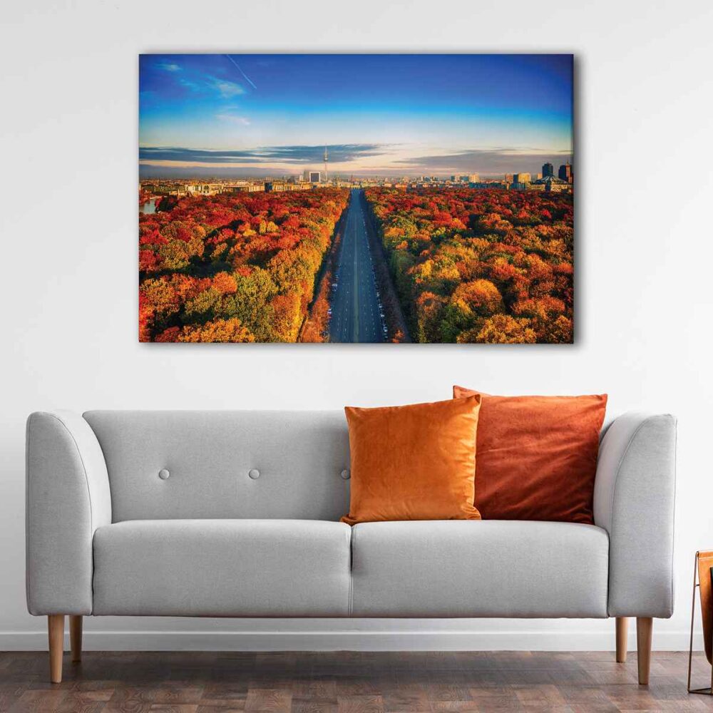 1 panels berlin autumn trees canvas art