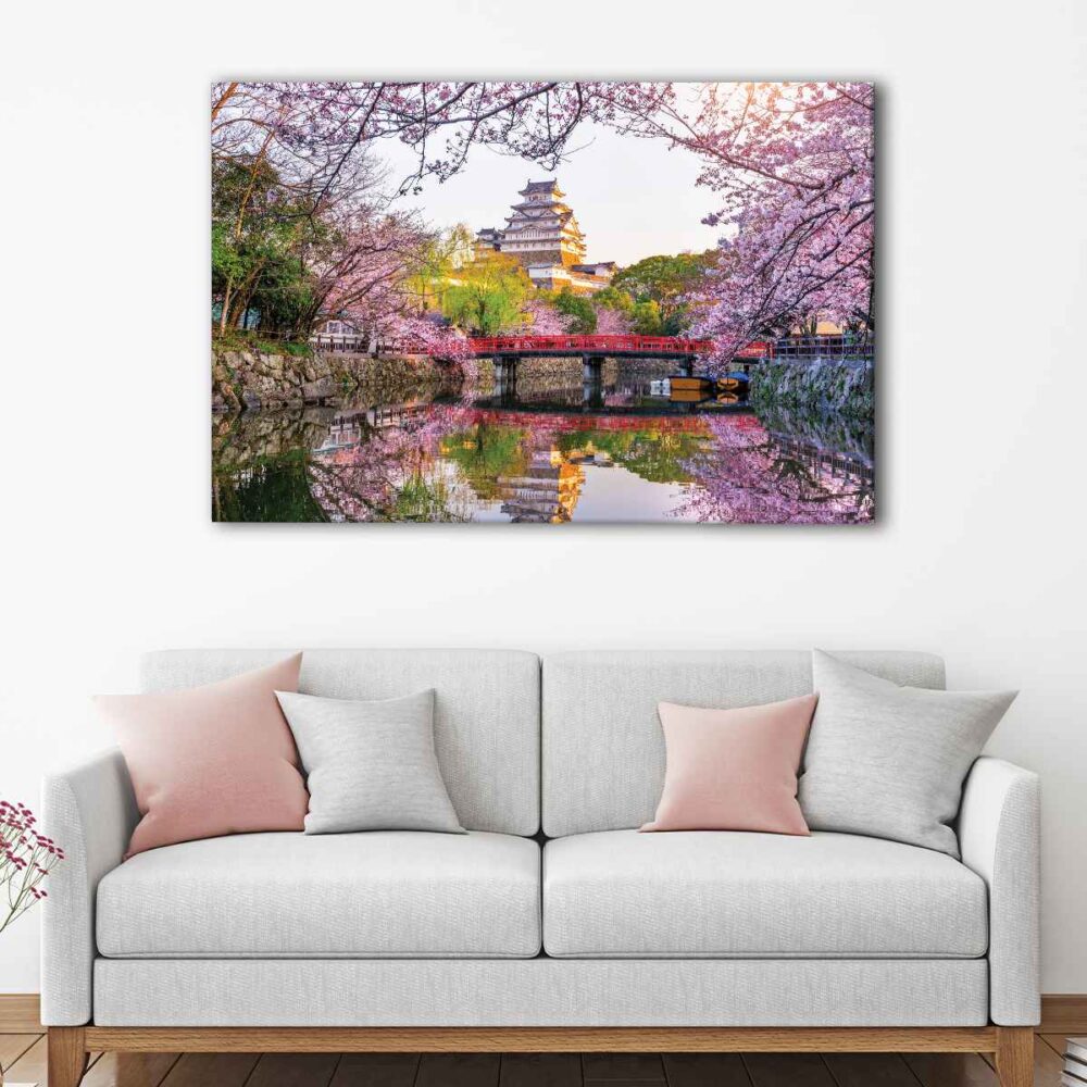 tableau château de Himeji 