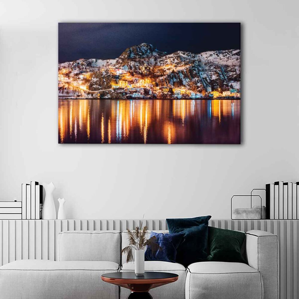 1 panels newfoundland island canvas art