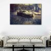 1 panels porsche 911 canvas art