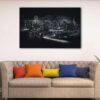 1 panels world monuments canvas art