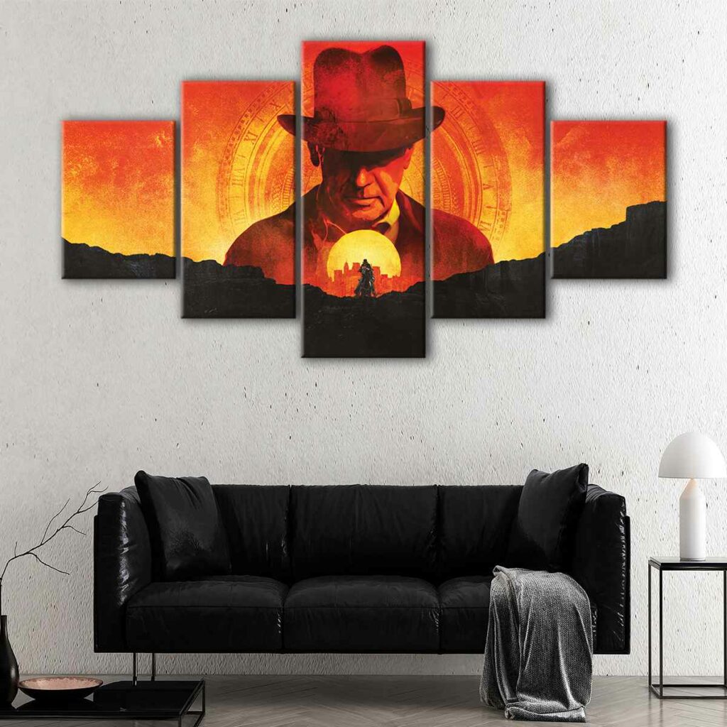 Indiana Jones Wall Art | Adventure Movies Print | Canvas Art Bay