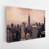 new york city towers stretched canvas
