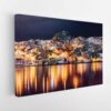 newfoundland island stretched canvas