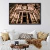 petra jordan floating frame canvas