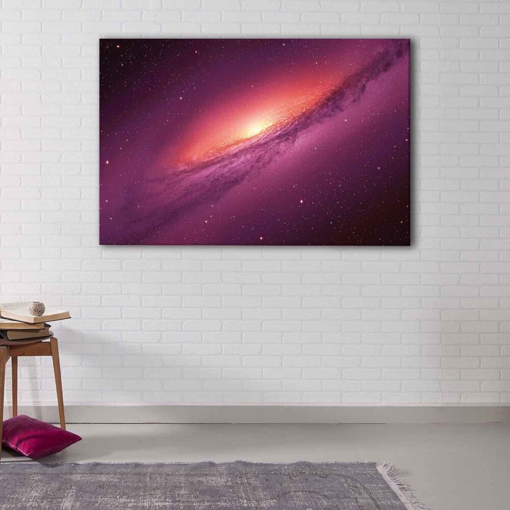  tableau galaxie violette