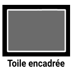 Tableau encadré