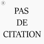 Pas de citation