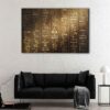 1 panel egyptian hieroglyphs canvas art