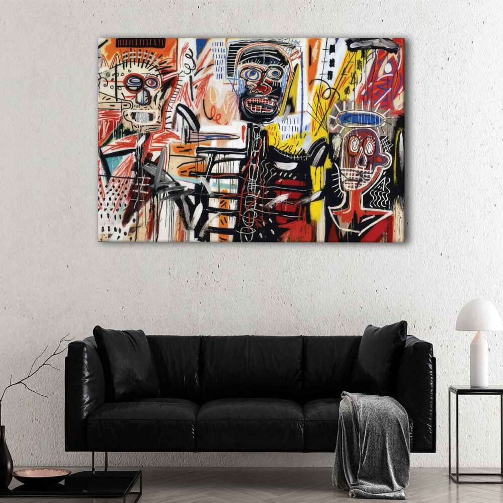 1 panel philistines canvas art