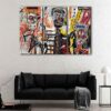 3 panels philistines canvas art