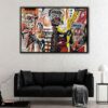 philistines floating frame canvas