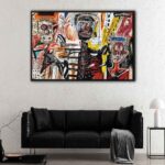 philistines floating frame canvas