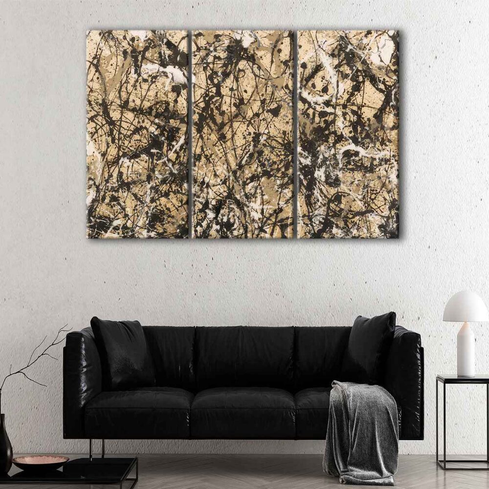 3 panels autumn rhythm canvas art