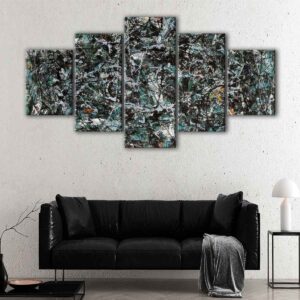 5 panels full fathom five canvas art