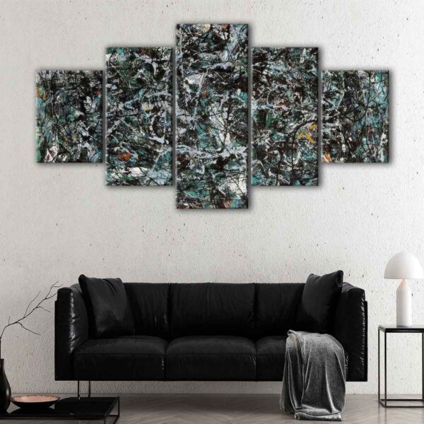 5 panels full fathom five canvas art