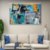 bird on money floating frame canvas