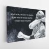 jordan quote stretched canvas