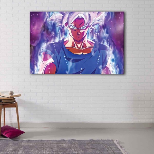 1 panel super saiyan canvas art