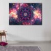 3 panels circle of life canvas art