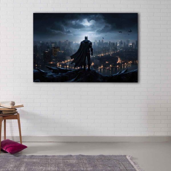 1 panel batman canvas art