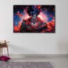 1 panel furious goku canvas art