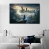 1 panel hogwarts legacy canvas art