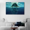 1 panels fantasy island canvas art