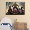 avengers floating frame canvas