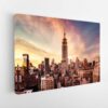 empire state building stretched canvas