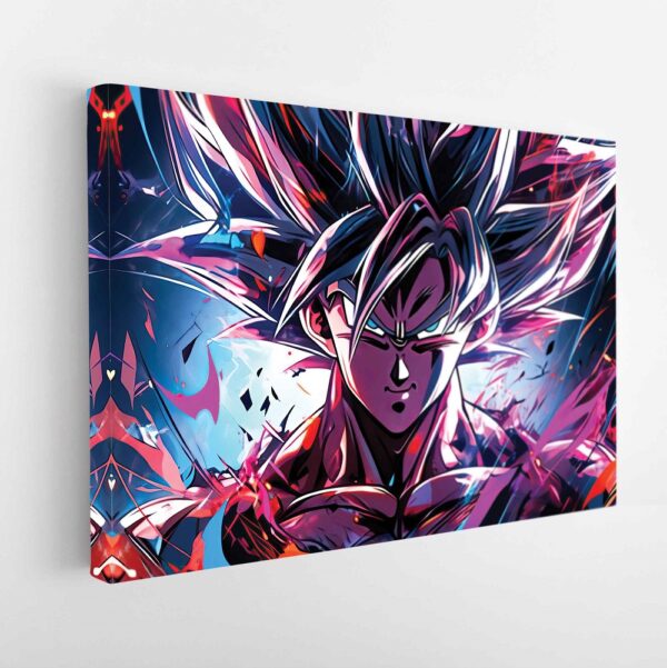 goku super saiyan stretched canvas