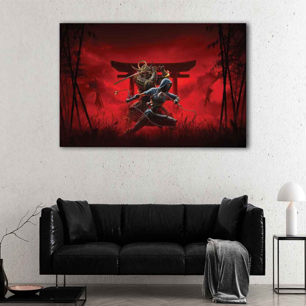 1 panel assassin’s creed shadows canvas art