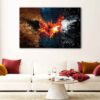 1 panel batman begins canvas art