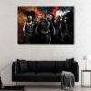 1 panel gotham's most wanted canvas art