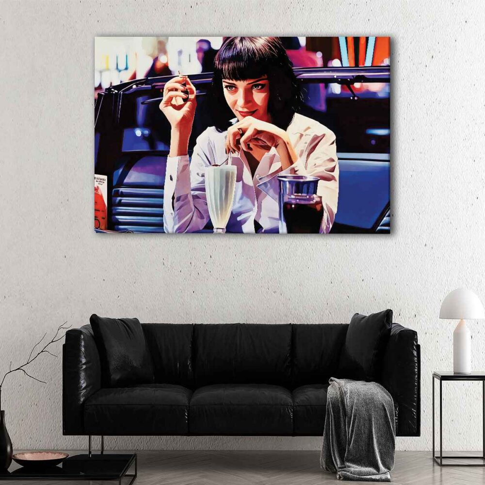 1 panel mia wallace canvas art