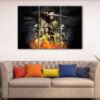 3 panels 47 ronin canvas art