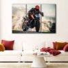 3 panels ktm duke drift canvas art