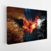 batman begins stretched canvas