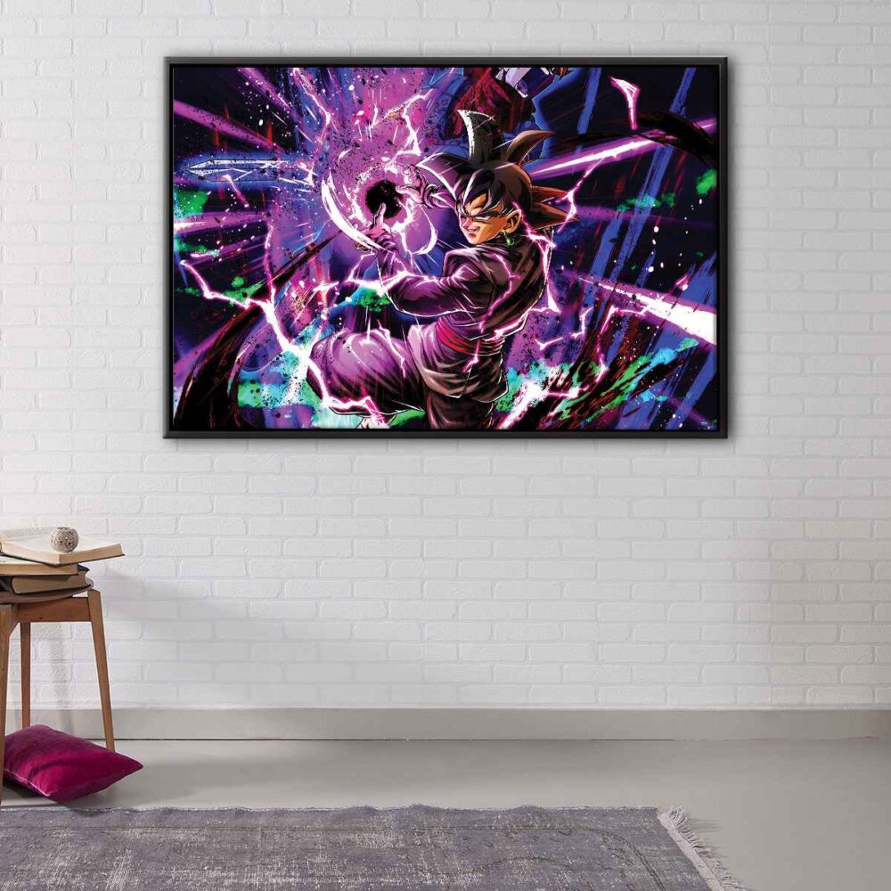 goku strike floating frame canvas