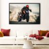 ktm duke drift floating frame canvas