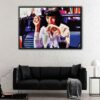 mia wallace floating frame canvas