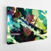 roronoa zoro stretched canvas