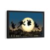 teenage mutant ninja turtles framed canvas black frame